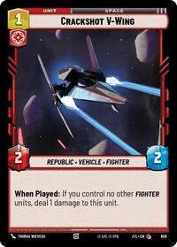 Crackshot V-Wing (Foil) #656