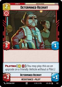 Determined Recruit (Foil) #657