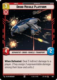 Droid Missile Platform (Foil) #660