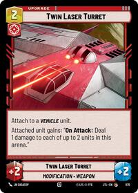 Twin Laser Turret (Foil) #670