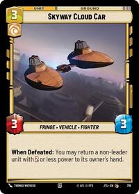 Skyway Cloud Car (Foil) #718