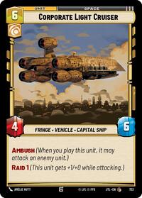 Corporate Light Cruiser (Foil) #723