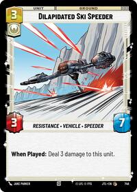 Dilapidated Ski Speeder (Foil) #746