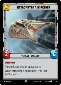 Retrofitted Airspeeder (Foil) #757