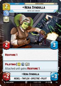 Hera Syndulla - We've Lost Enough (Hyperspace Foil) #779