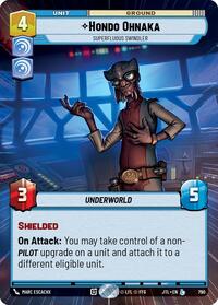 Hondo Ohnaka - Superfluous Swindler (Hyperspace Foil) #790