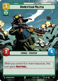 Homestead Militia (Hyperspace Foil) #847