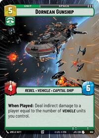 Dornean Gunship (Hyperspace Foil) #850