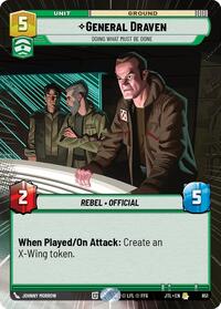 General Draven - Doing What Must Be Done (Hyperspace Foil) #851