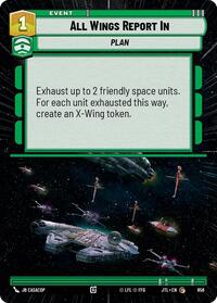 All Wings Report In (Hyperspace Foil) #856