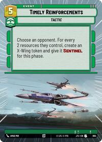 Timely Reinforcements (Hyperspace Foil) #864