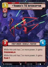 Vonreg's TIE Interceptor - Ace of the First Order (Hyperspace Foil) #871