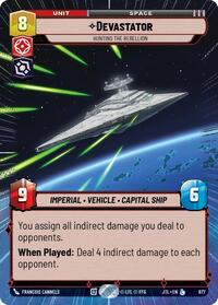 Devastator - Hunting the Rebellion (Hyperspace Foil) #877