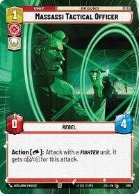 Massassi Tactical Officer (Hyperspace Foil) #880