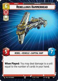Rebellious Hammerhead (Hyperspace Foil) #887