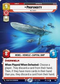 Profundity - We Fight! (Hyperspace Foil) #888