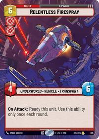 Relentless Firespray (Hyperspace Foil) #891