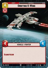Orbiting K-Wing (Hyperspace Foil) #900