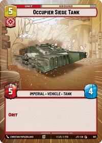 Occupier Siege Tank (Hyperspace Foil) #901
