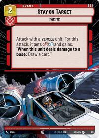 Stay on Target (Hyperspace Foil) #911
