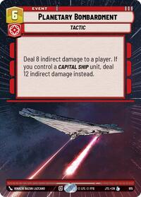 Planetary Bombardment (Hyperspace Foil) #915