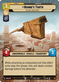 Hound's Tooth - Reliable and Deadly (Hyperspace Foil) #919