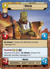 Bossk - Hunt By Instinct (Hyperspace Foil) #921