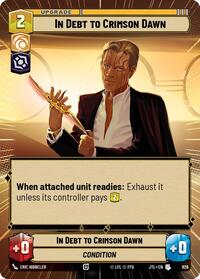 In Debt to Crimson Dawn (Hyperspace Foil) #926