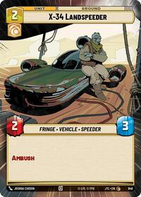 X-34 Landspeeder (Hyperspace Foil) #948