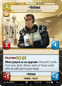 BoShek - Charismatic Smuggler (Hyperspace Foil) #949