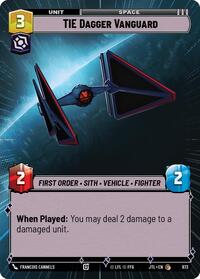 TIE Dagger Vanguard (Hyperspace Foil) #973