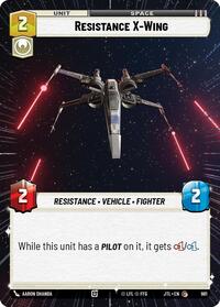 Resistance X-Wing (Hyperspace Foil) #981