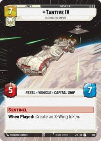 Tantive IV - Fleeing the Empire (Hyperspace Foil) #986