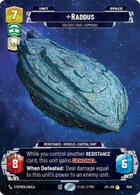 Raddus - Holdo's Final Command (Prestige) #1028