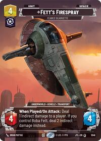 Fett's Firespray - Feared Silhouette (Prestige) #1046