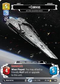 Corvus - Inferno Squadron Raider (Prestige Foil) #1052