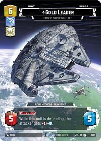 Gold Leader - Fastest Ship in the Fleet (Prestige Foil) #1057
