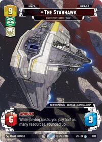 The Starhawk - Prototype Battleship (Prestige Foil) #1065