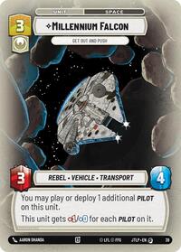 Millennium Falcon - Get Out And Push (Foil) #39