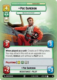 Poe Dameron - One Hell of a Pilot (Foil) #26