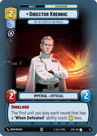 Director Krennic - On the Verge of Greatness (Foil) #21