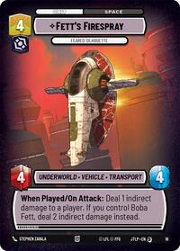 Fett's Firespray - Feared Silhouette #18