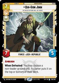 Qui-Gon Jinn - The Negotiations Will Be Short #200/264