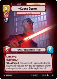 Count Dooku - Fallen Jedi #53
