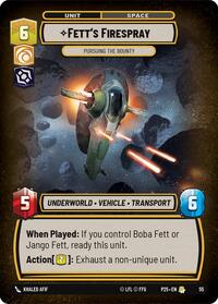 Fett's Firespray - Pursuing the Bounty #55