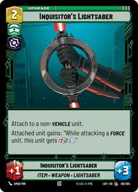 Inquisitor's Lightsaber #090/264
