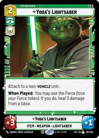 Yoda's Lightsaber #102/264