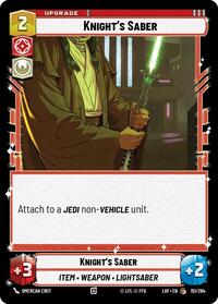 Knight's Saber #151/264