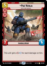 Paz Vizsla - Unyielding Warrior #153/264