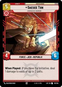 Saesee Tiin - Courageous Warrior #167/264